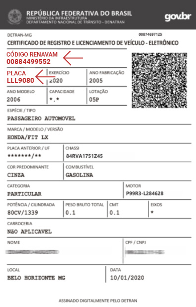 Imagem representativa do documento crlv